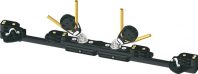 Mainsheet system 2:1 with double block and 150 mm slider